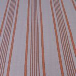 Orange Ticking - Spanish Linen