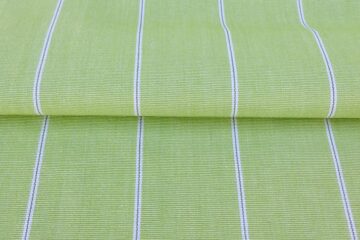 Apple Green Pinstripe Cotton