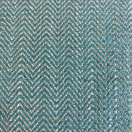 tweed turquoise linen/cotton