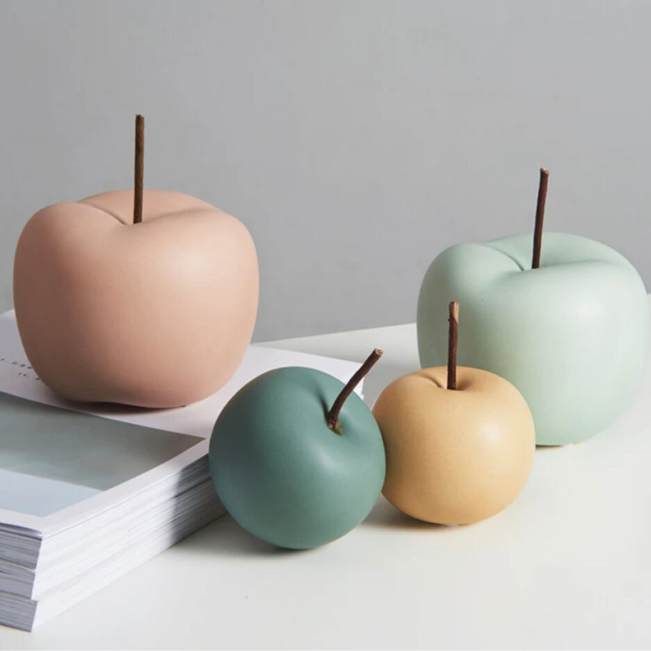 Handmade Ceramic Apple