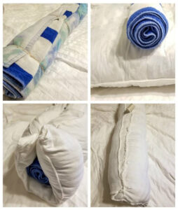 1 creative DIY bolster pillow