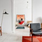 How to add colour to a white apartment Hege in France scaled