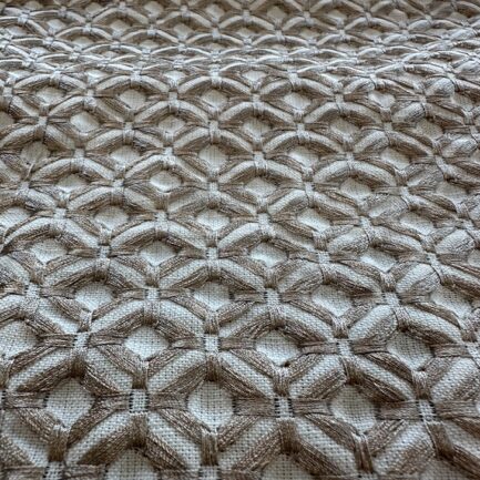 Champagne diamonds silk/cotton